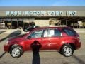 Deep Ruby Red Metallic 2008 Chevrolet Equinox LS AWD