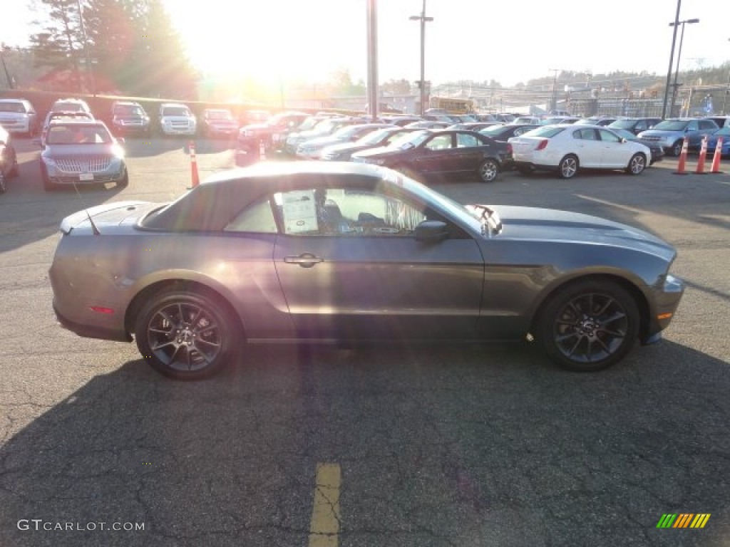 2011 Mustang V6 Premium Convertible - Sterling Gray Metallic / Charcoal Black photo #5