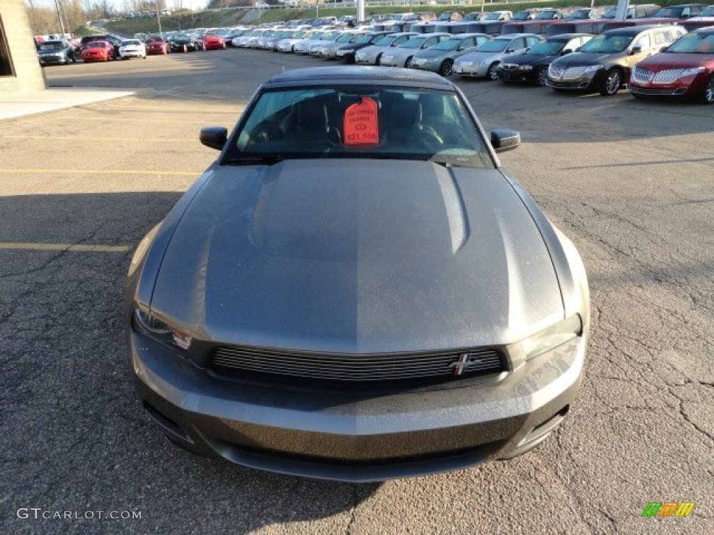 2011 Mustang V6 Premium Convertible - Sterling Gray Metallic / Charcoal Black photo #7