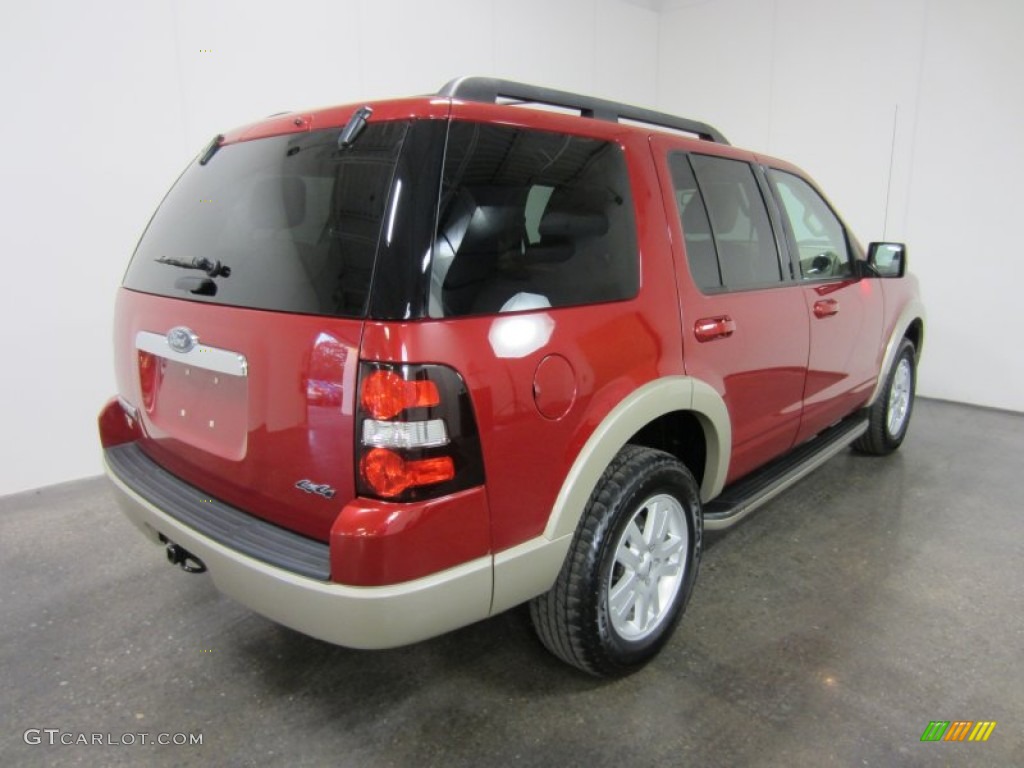 Sangria Red Metallic 2009 Ford Explorer Eddie Bauer 4x4 Exterior Photo #56378152