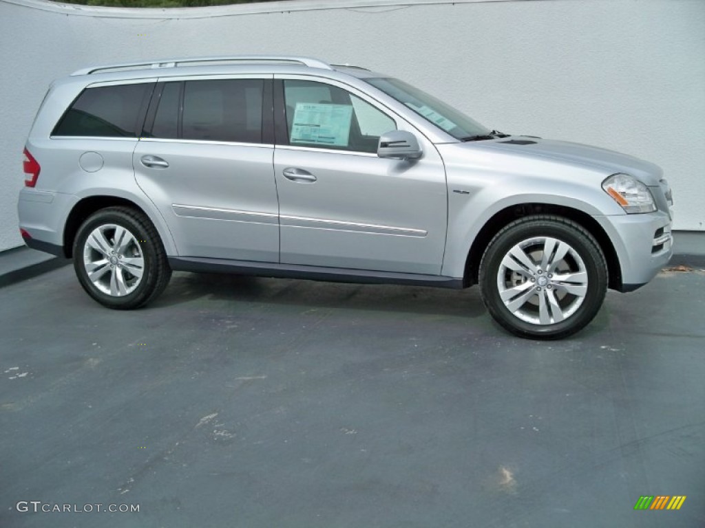 Iridium Silver Metallic 2012 Mercedes-Benz GL 350 BlueTEC 4Matic Exterior Photo #56378506