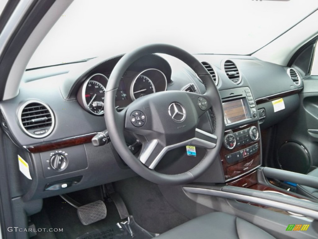 Black Interior 2012 Mercedes-Benz GL 350 BlueTEC 4Matic Photo #56378572