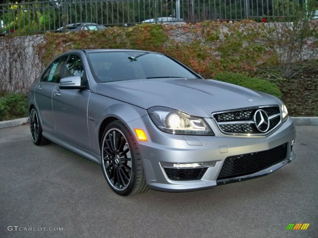 2012 C 63 AMG Edition 1 Sedan - designo Magno Alanite Gray matte / AMG Edition 1 Black Nappa/Red Stitching photo #1