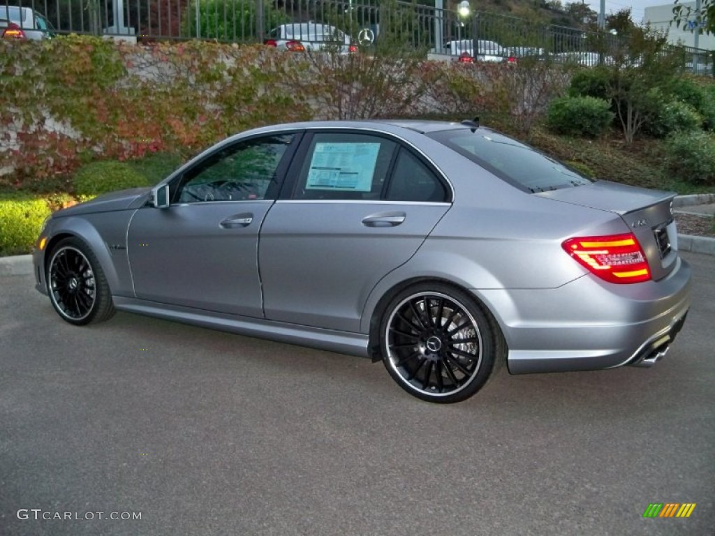 designo Magno Alanite Gray matte 2012 Mercedes-Benz C 63 AMG Edition 1 Sedan Exterior Photo #56378881