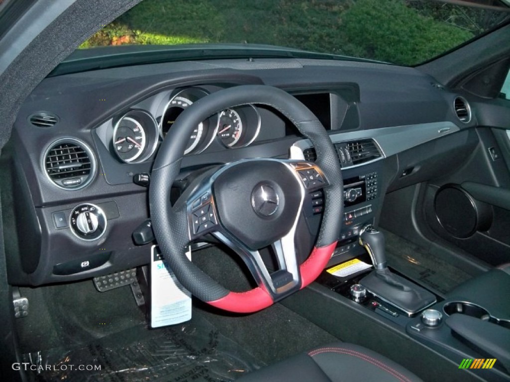 2012 Mercedes-Benz C 63 AMG Edition 1 Sedan Steering Wheel Photos