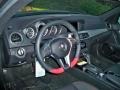 2012 Mercedes-Benz C AMG Edition 1 Black Nappa/Red Stitching Interior Steering Wheel Photo