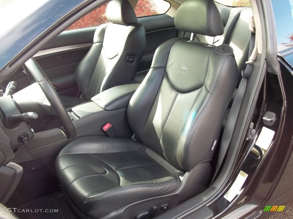 Graphite Interior 2010 Infiniti G 37 x AWD Coupe Photo #56379631
