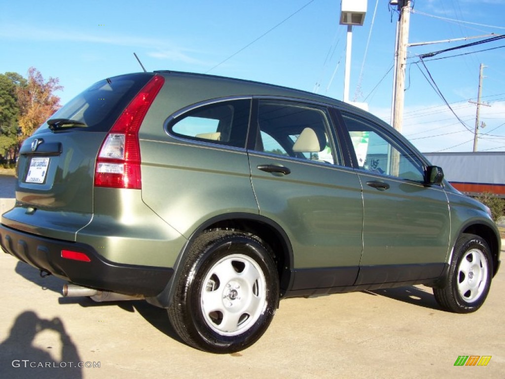 2008 CR-V LX - Green Tea Metallic / Ivory photo #5