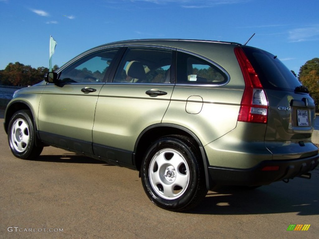 2008 CR-V LX - Green Tea Metallic / Ivory photo #6