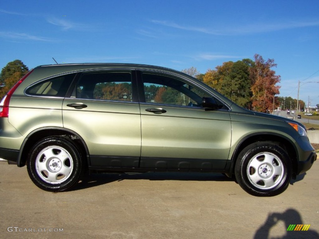 2008 CR-V LX - Green Tea Metallic / Ivory photo #7