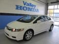 Taffeta White - Civic LX Sedan Photo No. 1