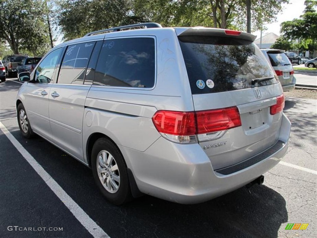 2010 Odyssey EX-L - Alabaster Silver Metallic / Gray photo #3