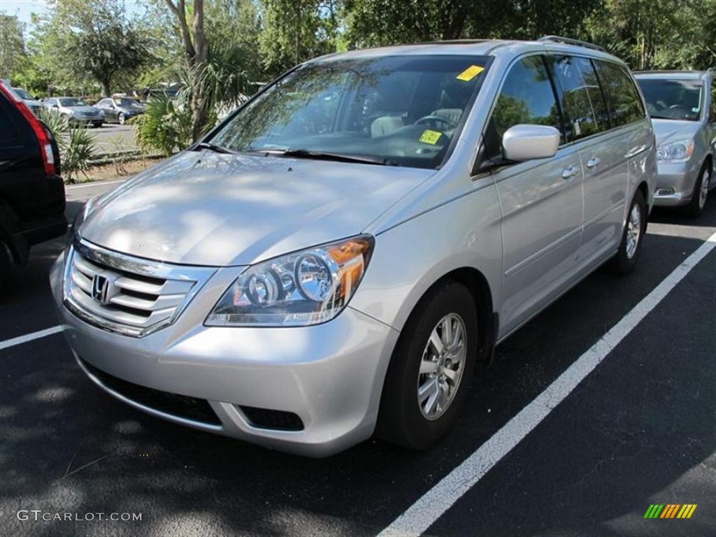 2010 Odyssey EX-L - Alabaster Silver Metallic / Gray photo #4