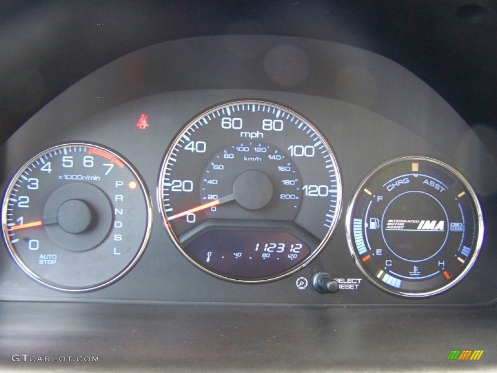 2003 Honda Civic Hybrid Sedan Gauges Photo #56380291