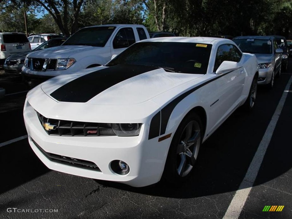 2010 Camaro LT/RS Coupe - Summit White / Black photo #4