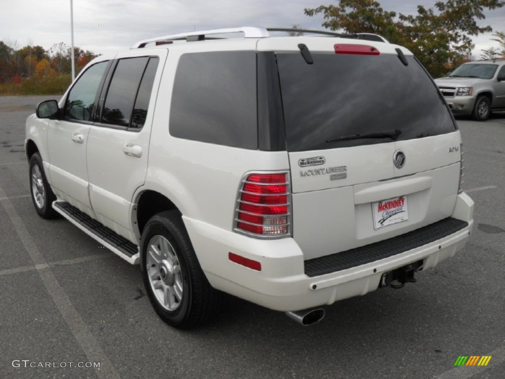 2004 Mountaineer V8 Premier AWD - Ceramic White Pearl / Medium Dark Parchment photo #2