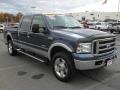 2006 Medium Wedgewood Blue Metallic Ford F350 Super Duty Lariat FX4 Crew Cab 4x4  photo #5