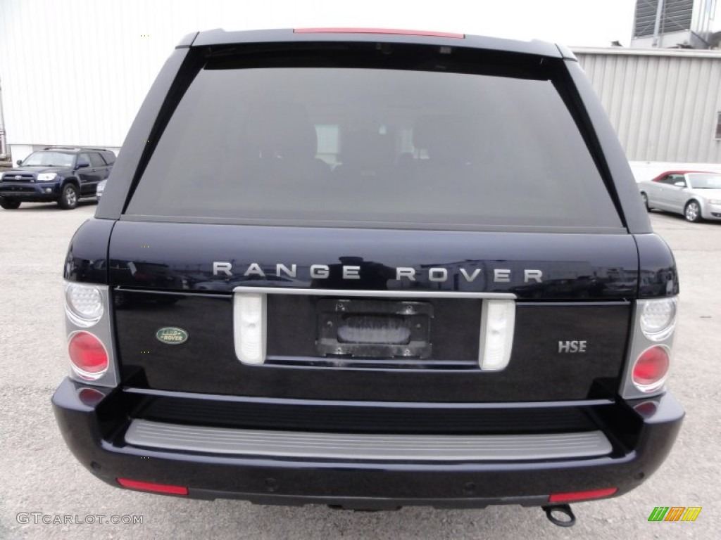 2007 Range Rover HSE - Java Black Pearl / Sand/Jet photo #10