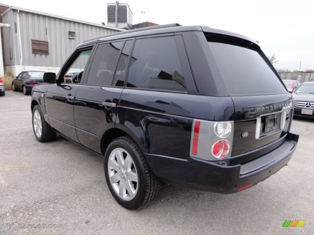 2007 Range Rover HSE - Java Black Pearl / Sand/Jet photo #11