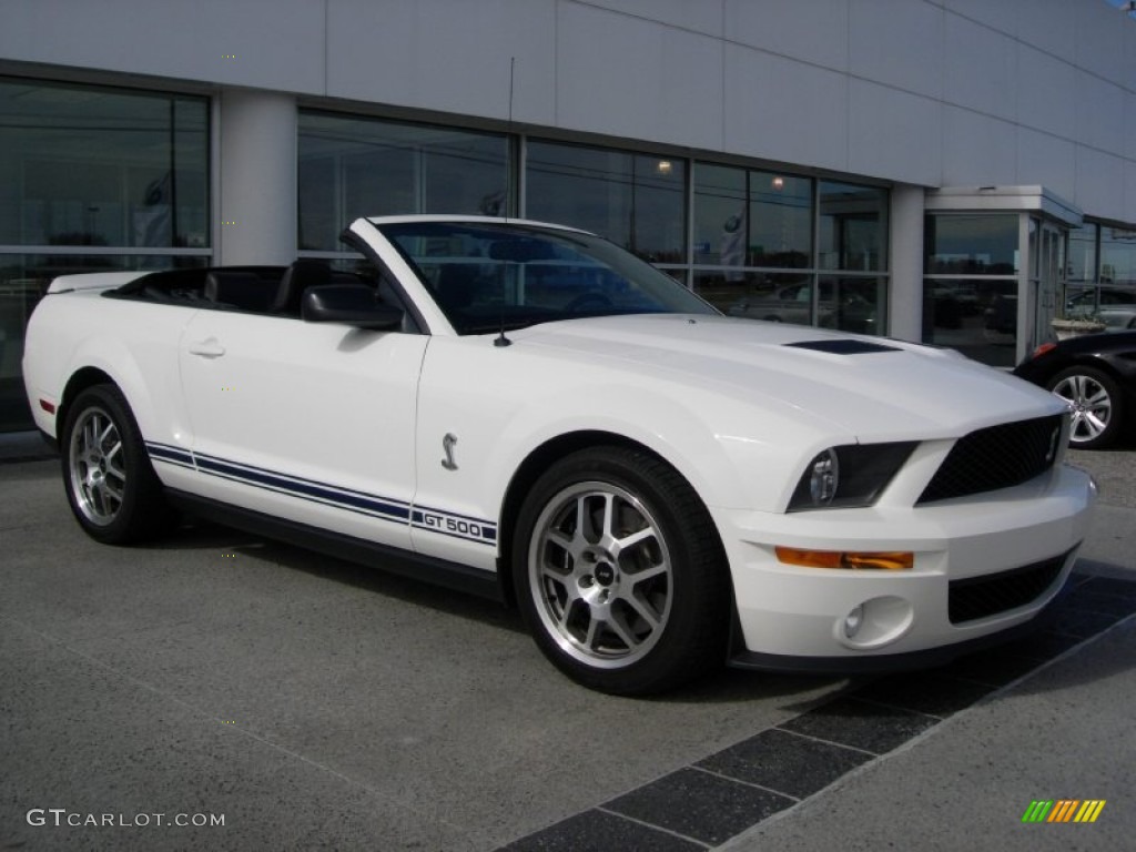 Performance White Ford Mustang