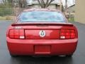 2008 Dark Candy Apple Red Ford Mustang V6 Deluxe Coupe  photo #6