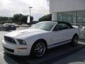 2008 Performance White Ford Mustang Shelby GT500 Convertible  photo #3