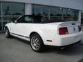 2008 Performance White Ford Mustang Shelby GT500 Convertible  photo #7