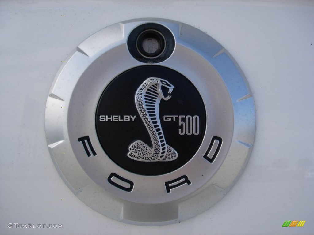 2008 Ford Mustang Shelby GT500 Convertible Shelby GT500 Cobra Trunklid badge Photo #56381632