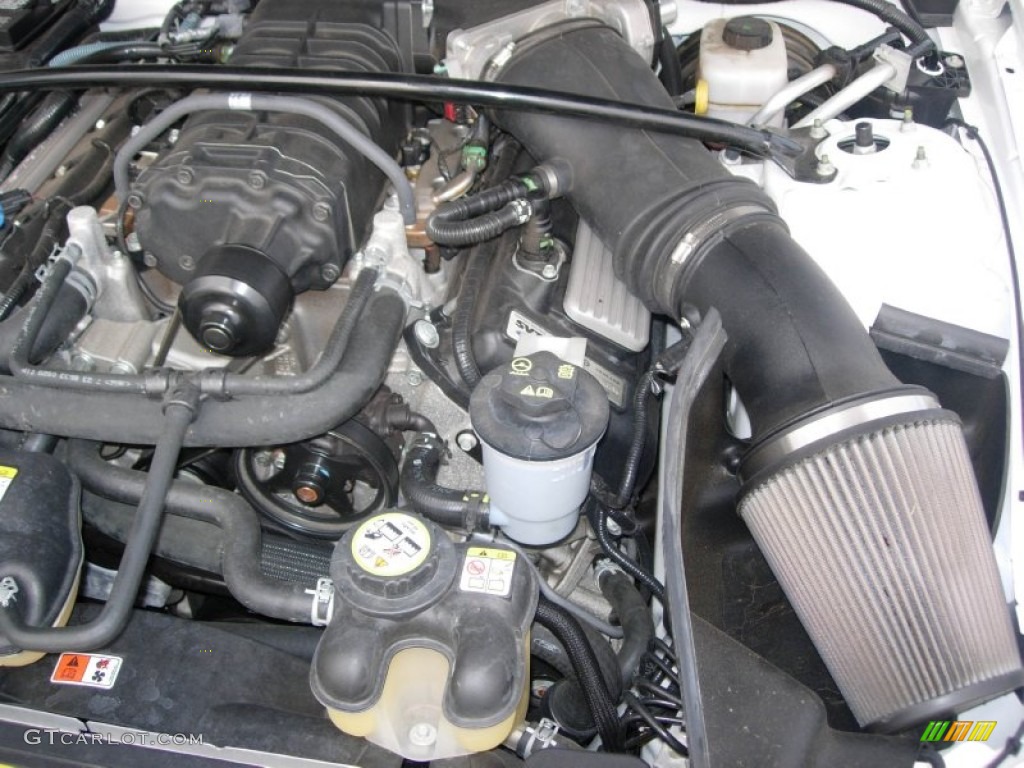 2008 Ford Mustang Shelby GT500 Convertible 5.4 Liter Supercharged DOHC 32-Valve V8 Engine Photo #56381851