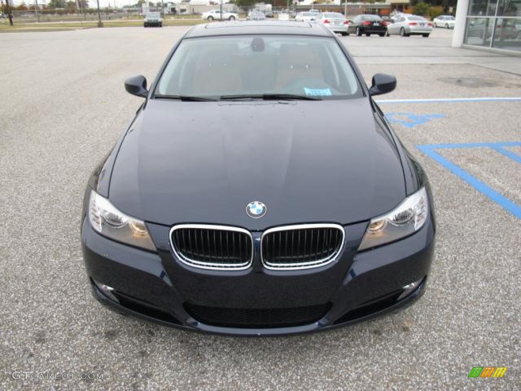 2010 3 Series 328i Sedan - Monaco Blue Metallic / Saddle Brown Dakota Leather photo #10