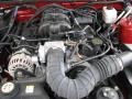 2008 Dark Candy Apple Red Ford Mustang V6 Deluxe Coupe  photo #16