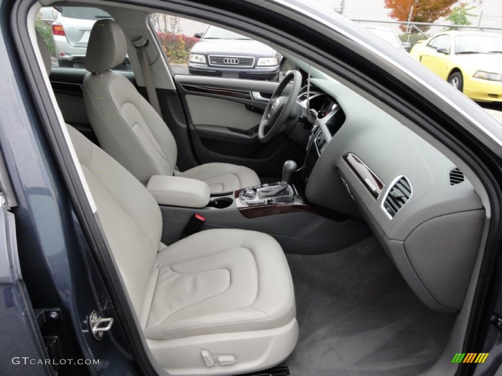 Light Grey Interior 2009 Audi A4 2.0T quattro Sedan Photo #56382208