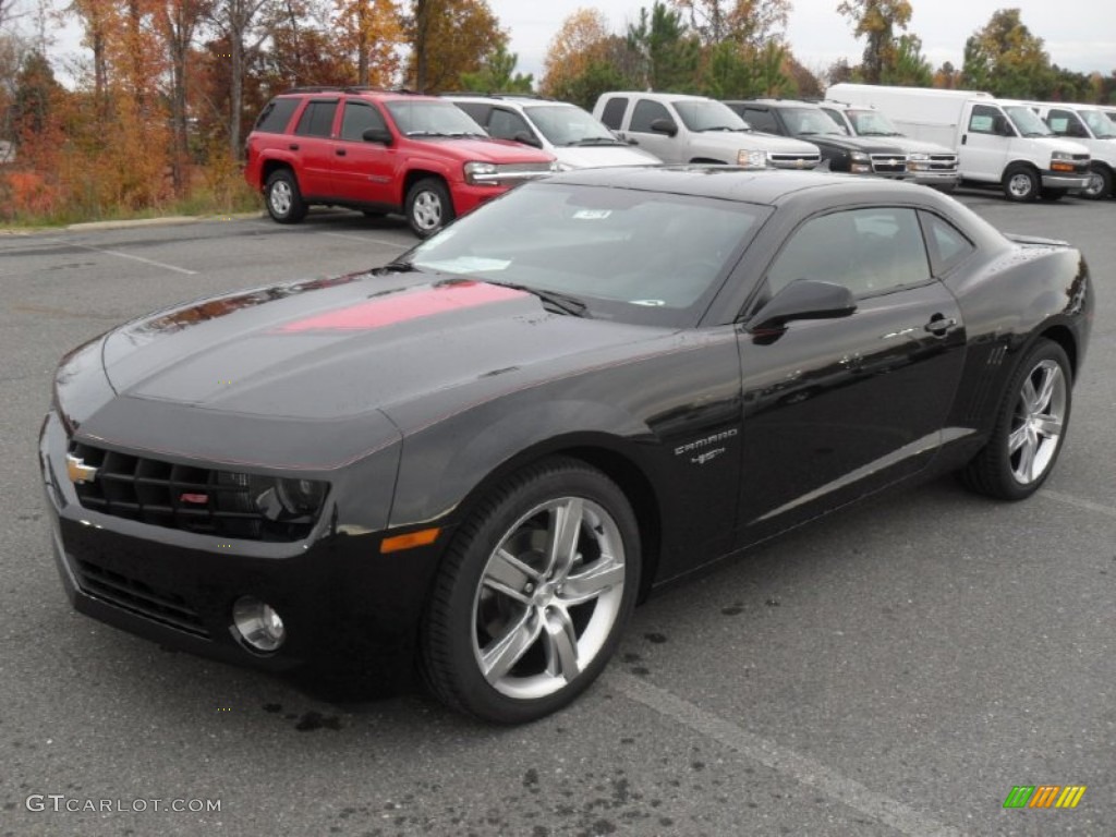 Carbon Flash Metallic 2012 Chevrolet Camaro LT 45th Anniversary Edition Coupe Exterior Photo #56382229