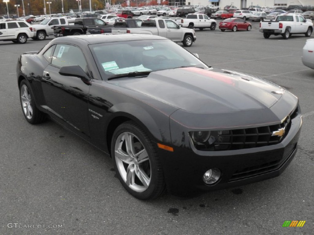 Carbon Flash Metallic 2012 Chevrolet Camaro LT 45th Anniversary Edition Coupe Exterior Photo #56382271