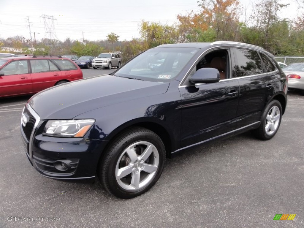 Deep Sea Blue Pearl Effect 2010 Audi Q5 3.2 quattro Exterior Photo #56382421