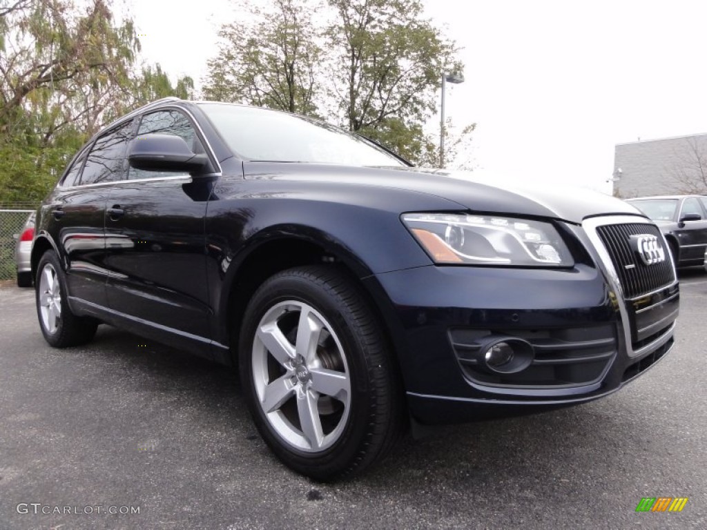 Deep Sea Blue Pearl Effect 2010 Audi Q5 3.2 quattro Exterior Photo #56382444