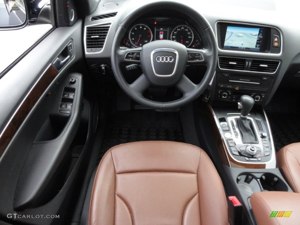 2010 Audi Q5 3.2 quattro Cinnamon Brown Dashboard Photo ...