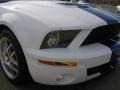 2008 Performance White Ford Mustang Shelby GT500 Coupe  photo #7