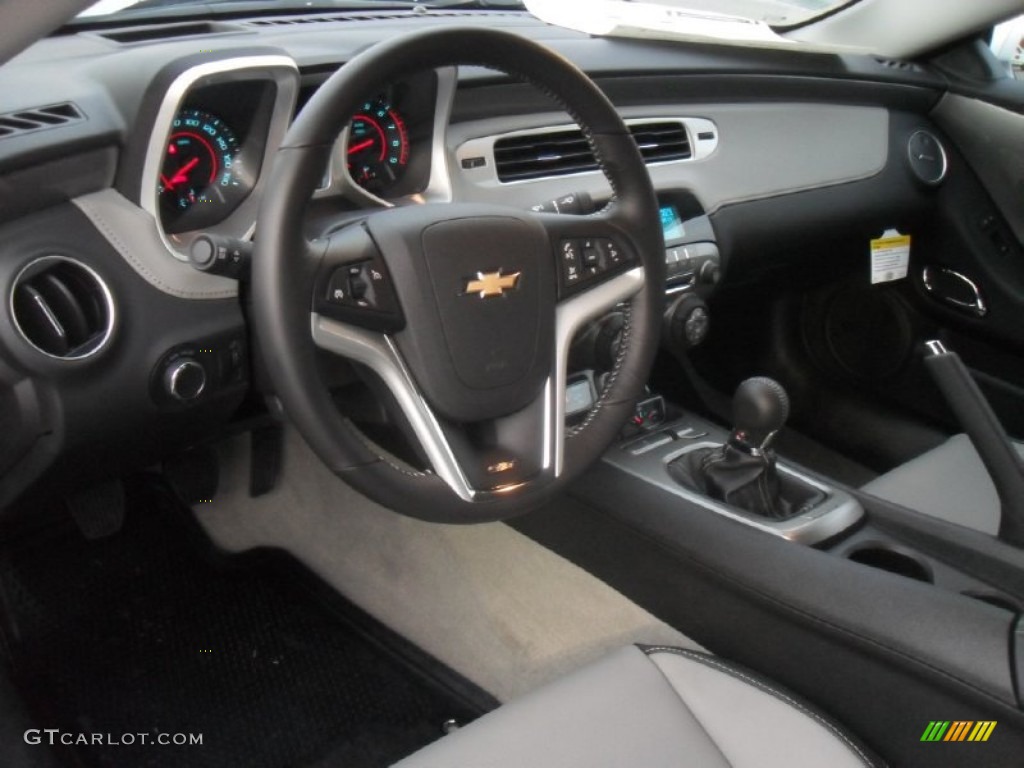 Gray Interior 2012 Chevrolet Camaro SS/RS Coupe Photo #56382847