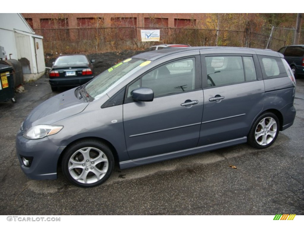 2008 MAZDA5 Touring - Galaxy Gray / Black photo #1