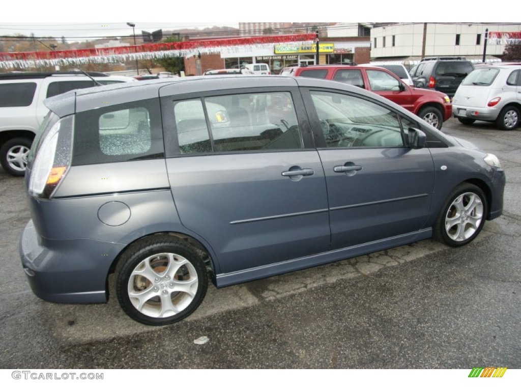 2008 MAZDA5 Touring - Galaxy Gray / Black photo #4