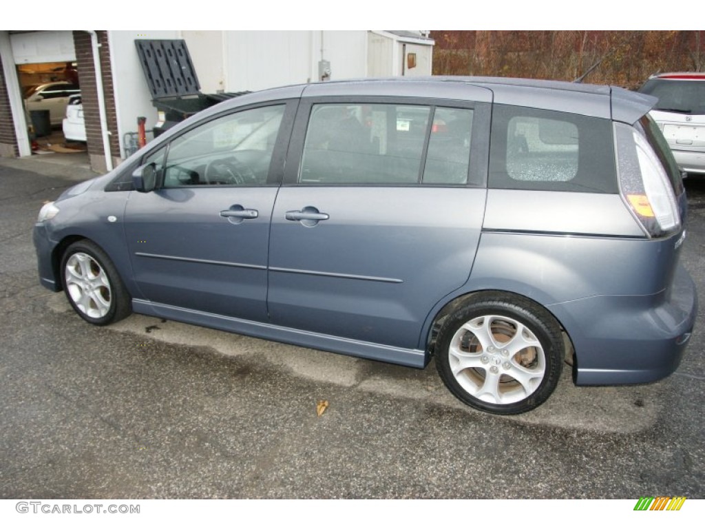2008 MAZDA5 Touring - Galaxy Gray / Black photo #6