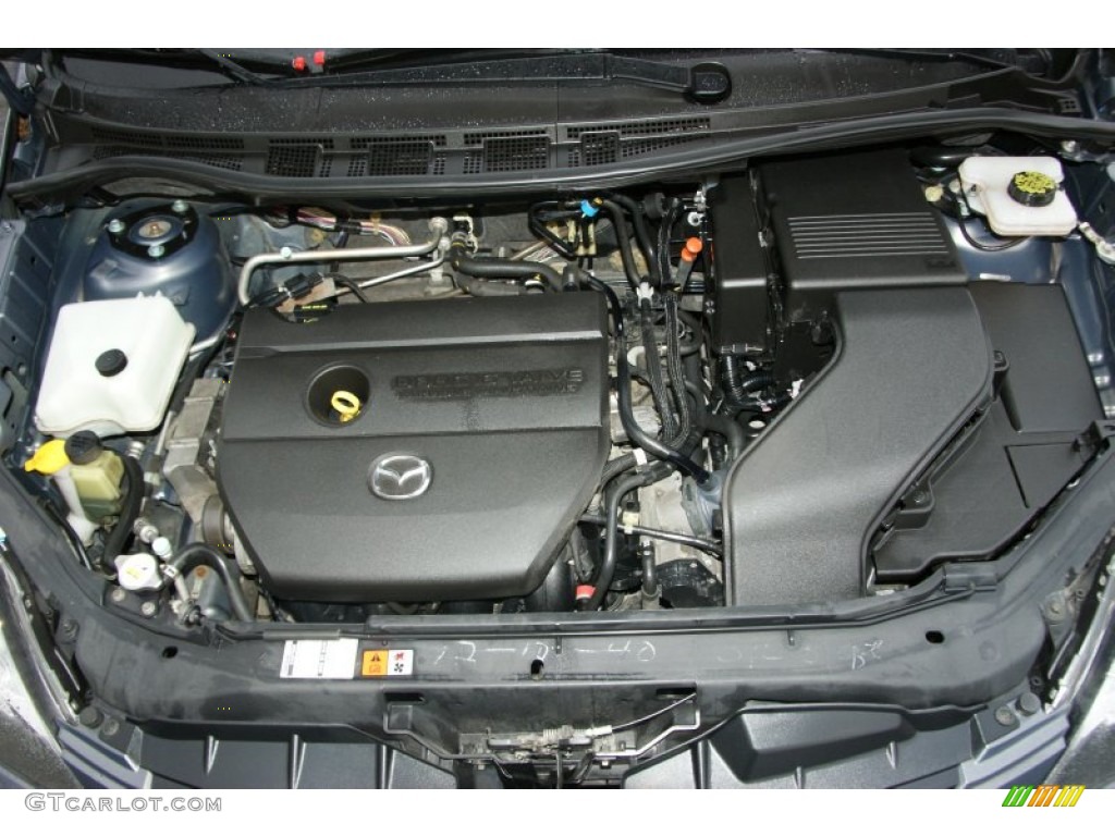 2008 MAZDA5 Touring - Galaxy Gray / Black photo #23