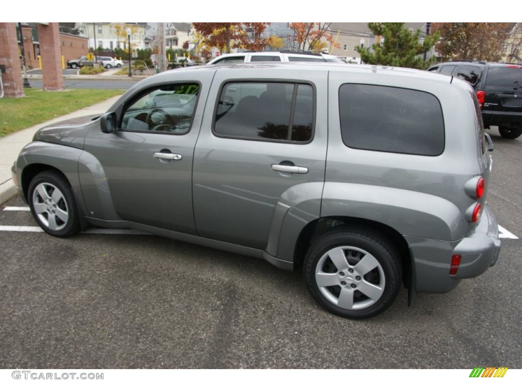 2007 HHR LS - Dark Silver Metallic / Ebony Black photo #6