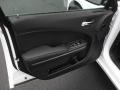 Black 2012 Dodge Charger SXT Plus Door Panel