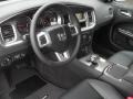 Black 2012 Dodge Charger SXT Plus Interior Color