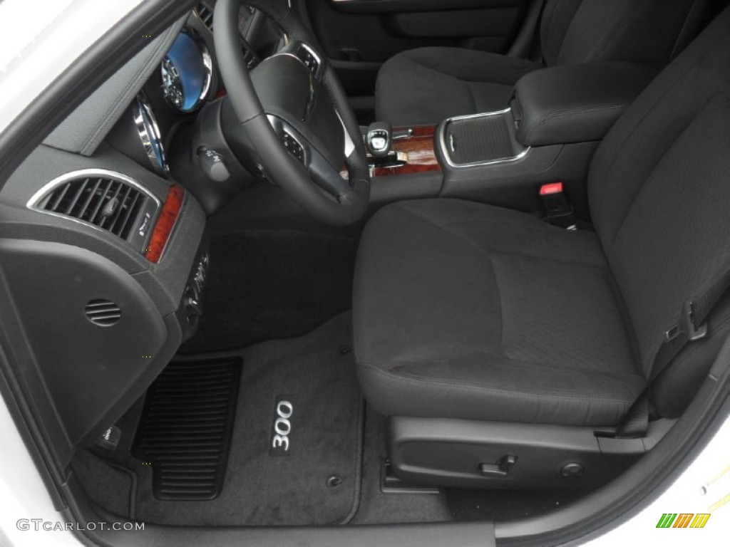 Black Interior 2012 Chrysler 300 Standard 300 Model Photo #56384956