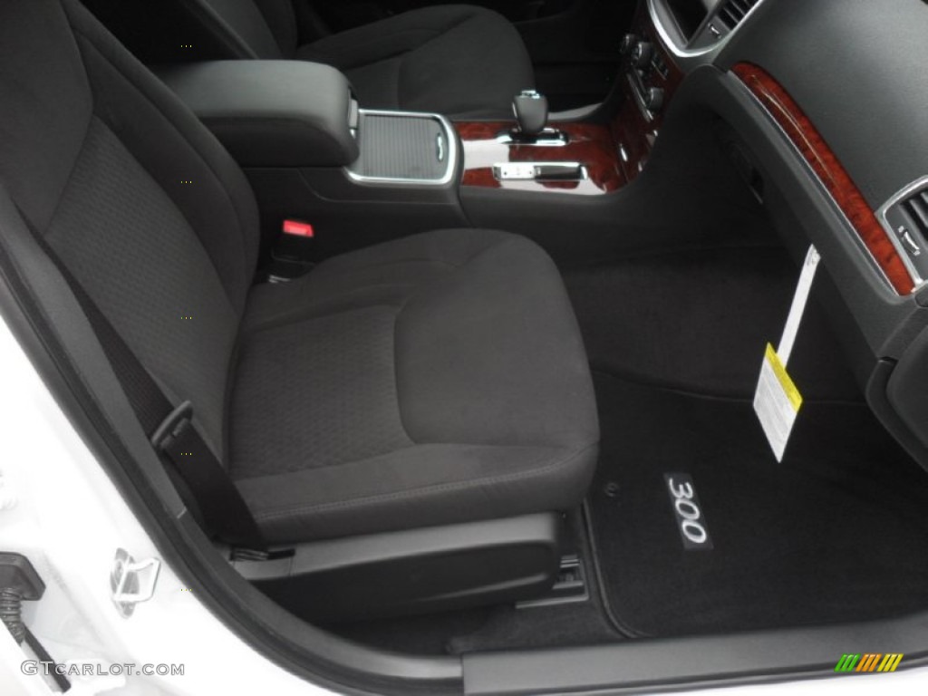 Black Interior 2012 Chrysler 300 Standard 300 Model Photo #56385073