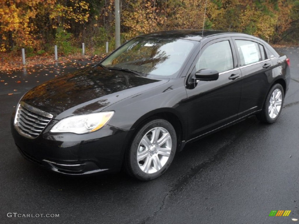 Black 2012 Chrysler 200 Touring Sedan Exterior Photo #56385568