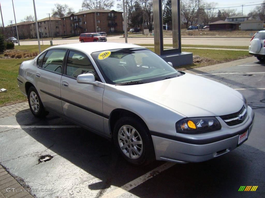 2000 Impala  - Galaxy Silver Metallic / Medium Gray photo #3